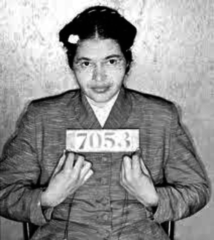 Rosa Parks Aressted