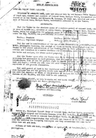 Los documentos legales