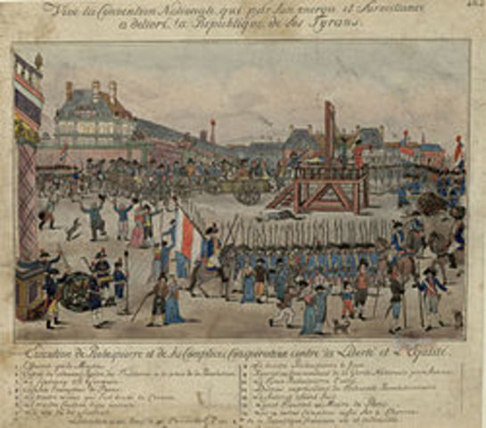 Execution of Robespierre