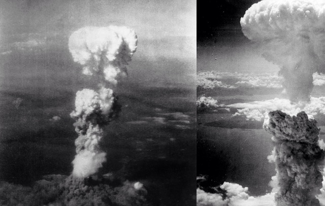 Dropping of the atomic bombs