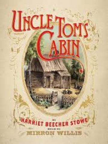 Harriet Stowe "Uncle Tom's Cabin" published in newspaper
