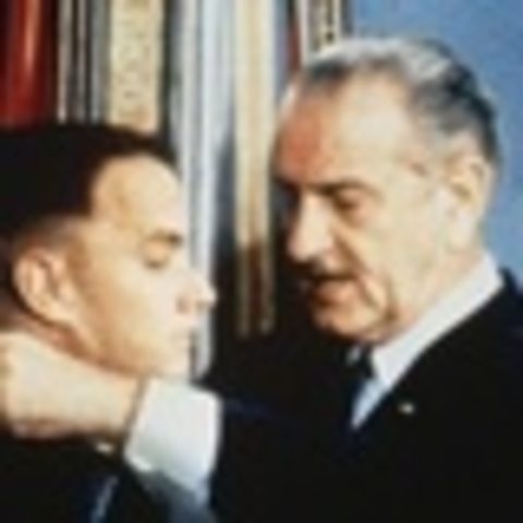 Forrest receives Medal of Honor and meets President Lyndon B. Johnson