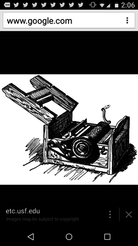 Invention of the Cotton Gin