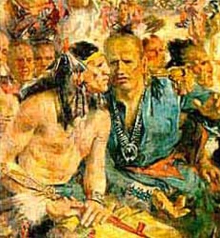 Little Turtle And Blue Jacket 1790