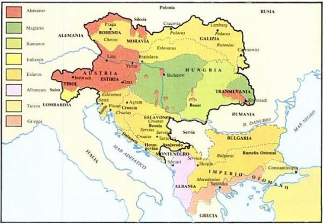 El Imperio Austro-Húngaro
