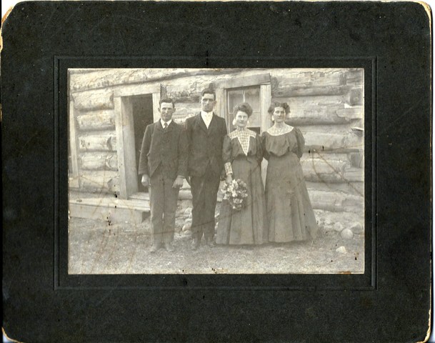Marriage to Lavina May Hawley in Comins, Oscoda, Michigan, USA
