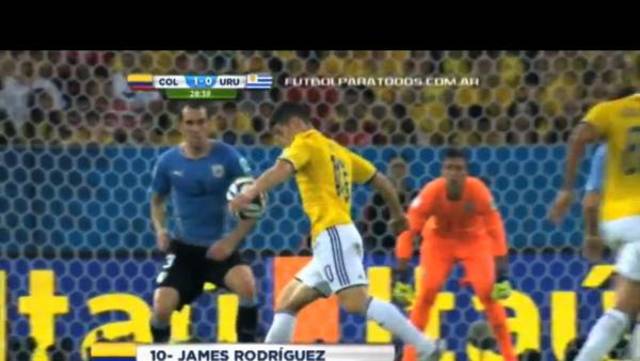Colombia le gana a Uruguay 2 - 0 y avanza a cuartos de final