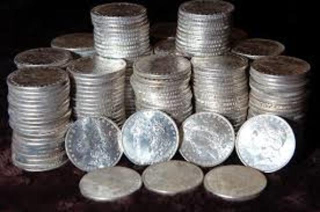 Silver is used as currency
