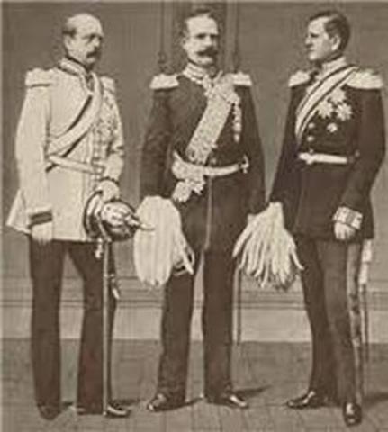 establishment of league of three emperors