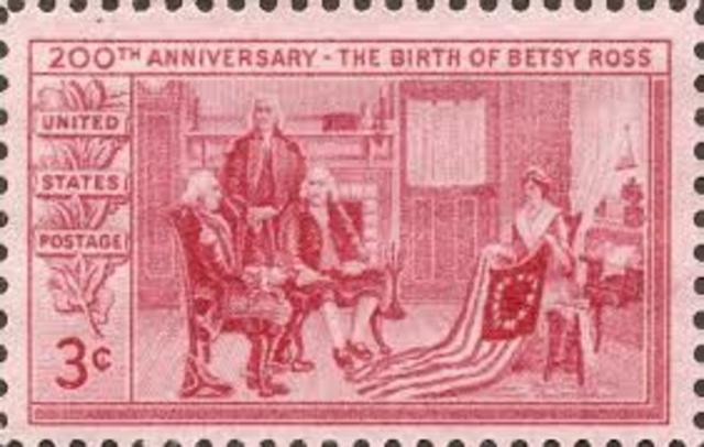 Betsy Ross Stamp