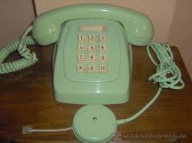 Primer telefono con discado