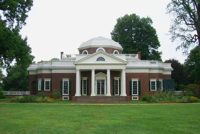 Jefferson died in Monticello.