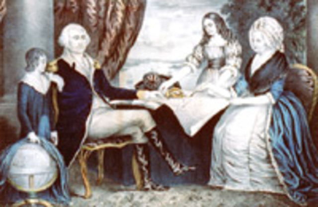 Martha Parke Custis was born