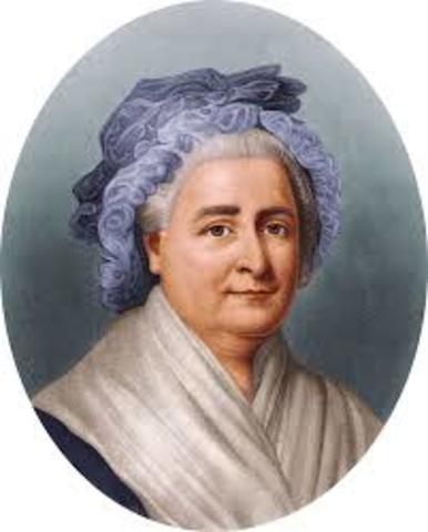 Marries George Washinton