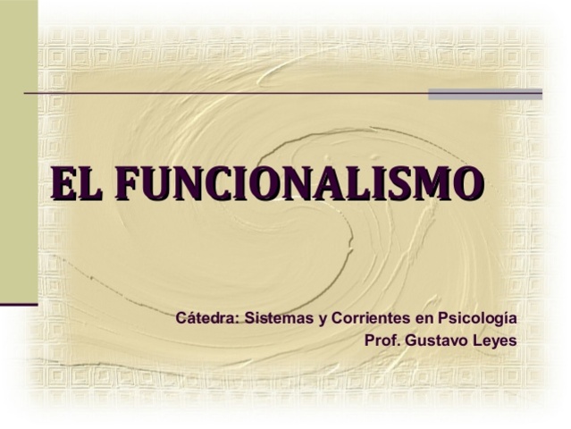 Funcionalismo