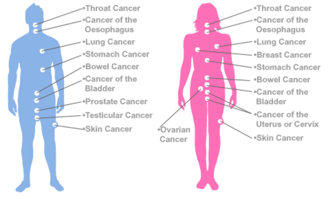 Types of cancers