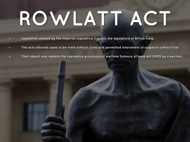 Rowlatt Acts