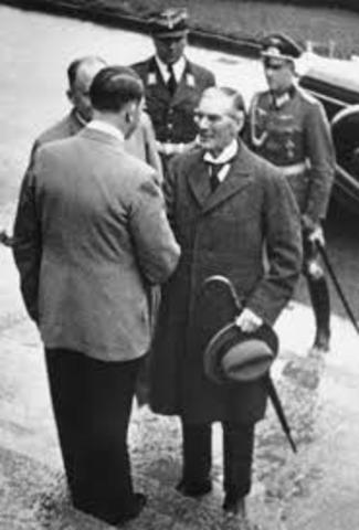 Hitler Promises Peace