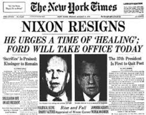 Nixon Resignation