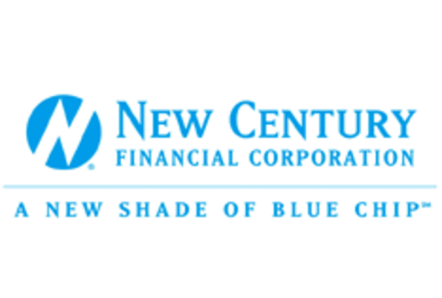 New Century Financial Corporation files for bankrupcy