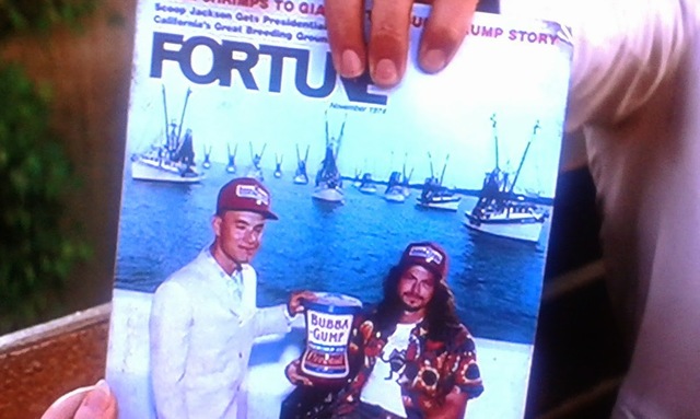 Birth of the Bubba Gump Shrimp Co.