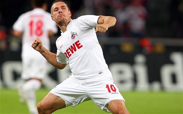 Podolski becomes Bundesliga top goal scorer