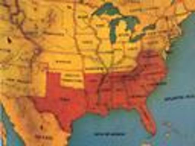 Confederate States of America is formed