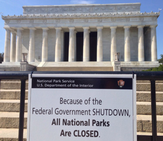 Federal Government shuts down