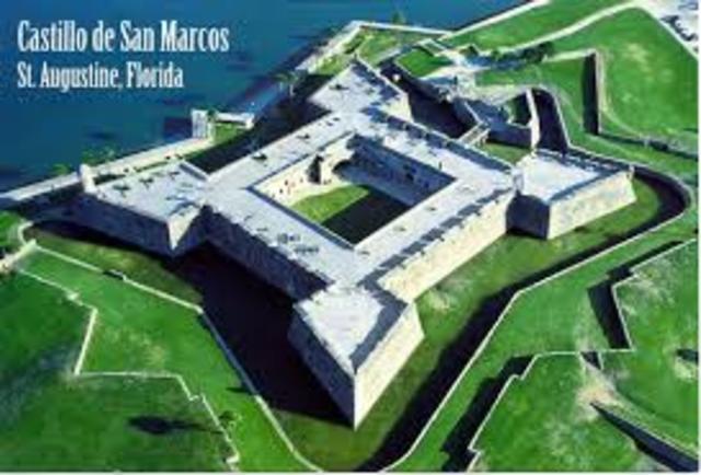 Spain found the city of St. Augustine in Florida.