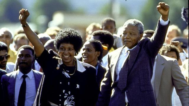 Nelson Mandela released from prison
