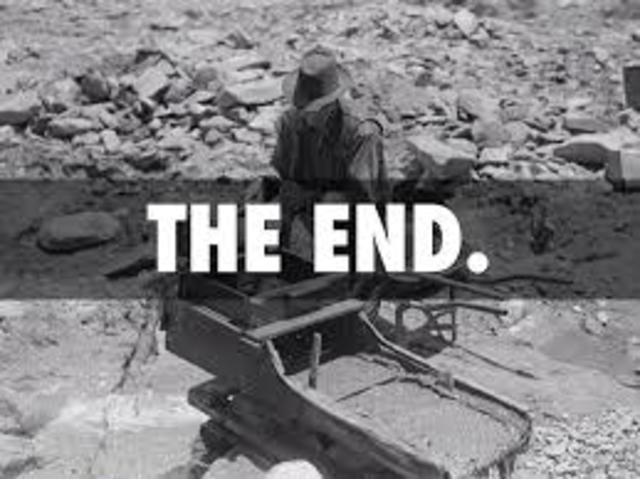 end of the gold rush