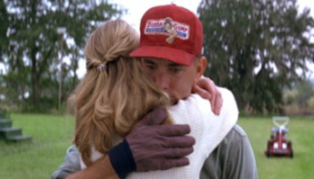 Forrest recieves Jenny letter