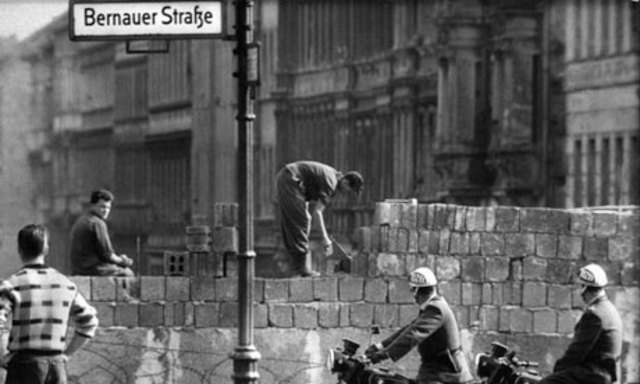 Berlin Wall constructed