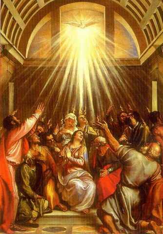 Holy Spirit on Pentecost