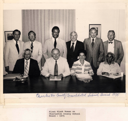 *Elected to the Charleston County School Board