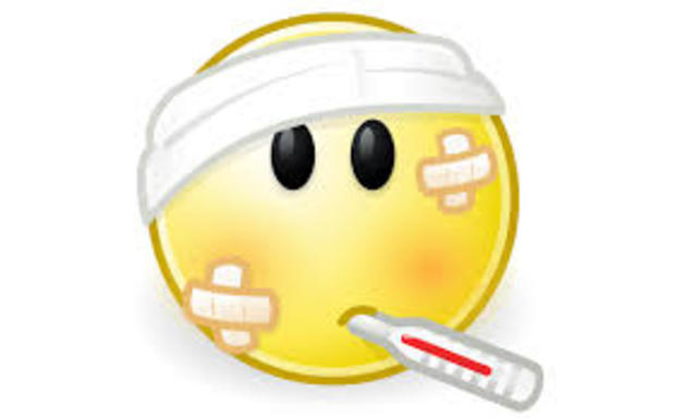 Robert and his dad start talking about how he has an infection.