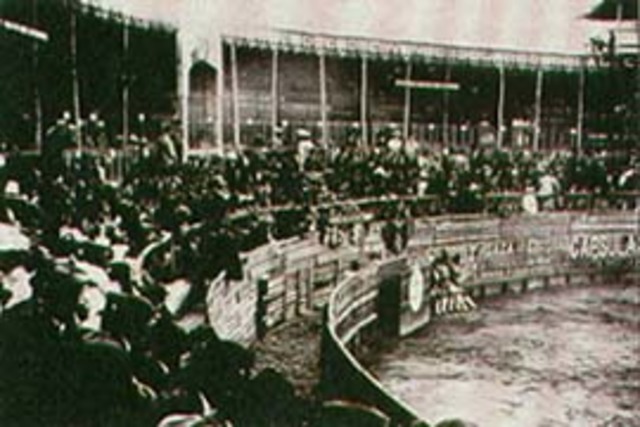 Primer plaza de toros en Medellín