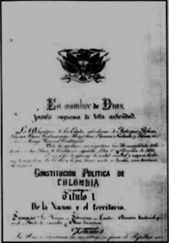 Constitucion de 1886