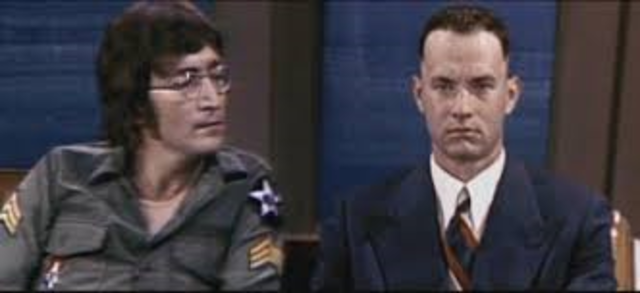 John Lennon's first appearance on the Dick cavett talk show