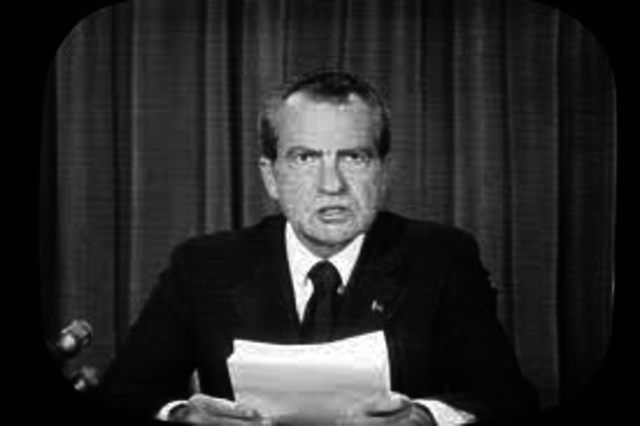 Date of Nixon's resignation
