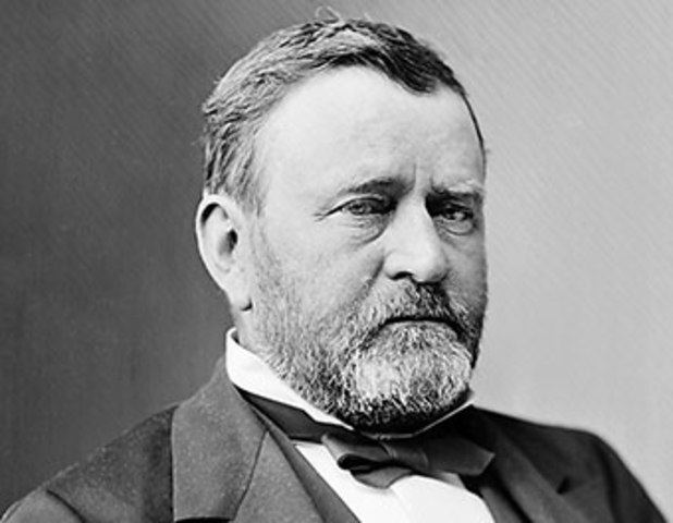 General Grant is made commander of the army of the west.