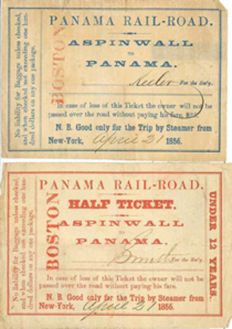 Se crea un acuerdo para construir un ferrocarril en panama(ni dia)