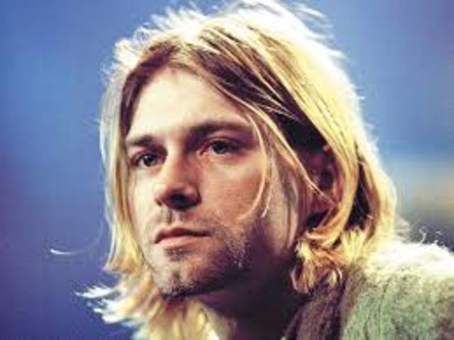 Kurt Cobain dies