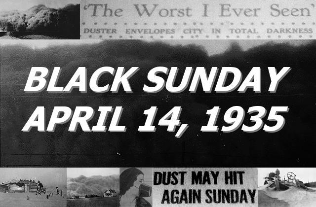 "Black Sunday Dust Storm"