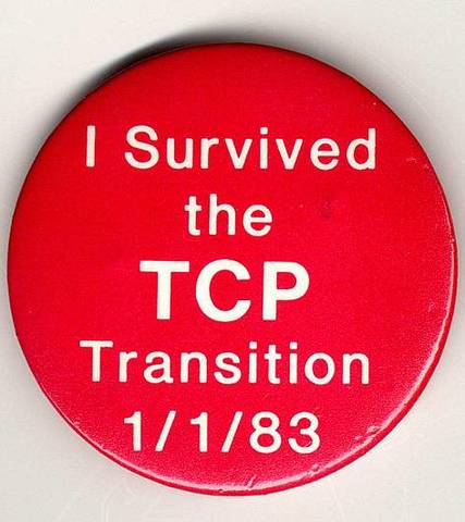 TCP/IP is born