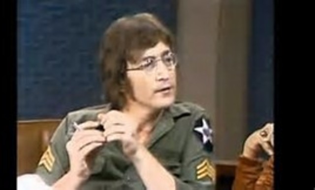 John Lennon's first appearence on the Dick Cavett Talk show