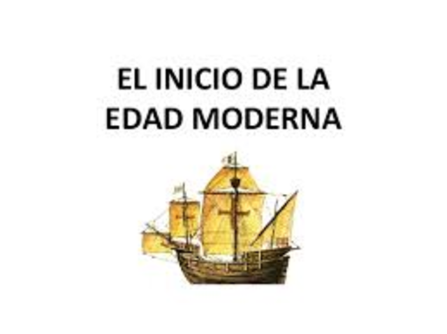 El comienzo de la Edad Moderna