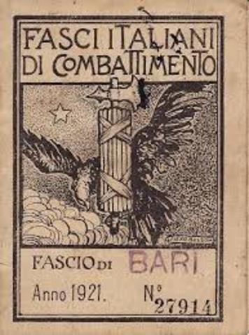 Nacimiento del Fascismo