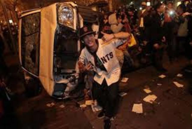 Oakland protest riot