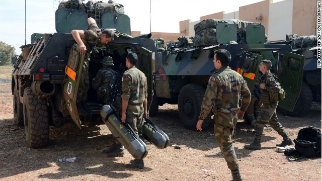France sends military forces to Mali